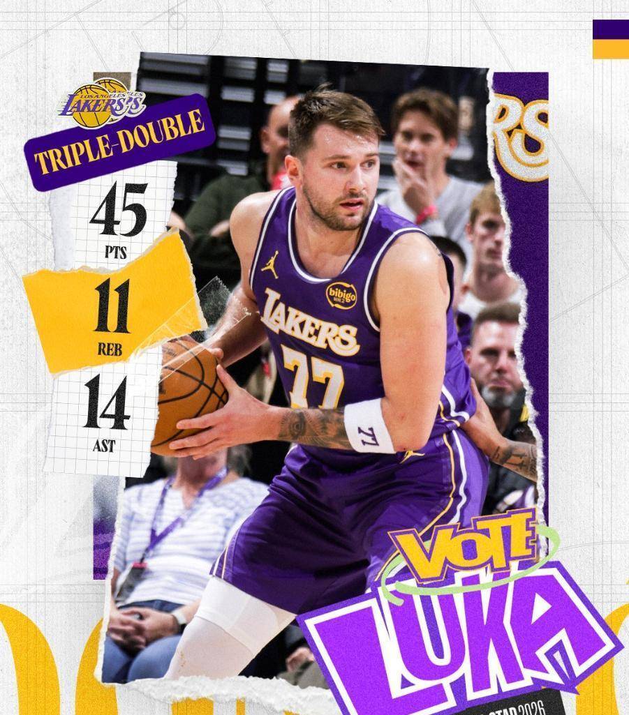 魔术鏖战青岛队，东契奇刷新纪录