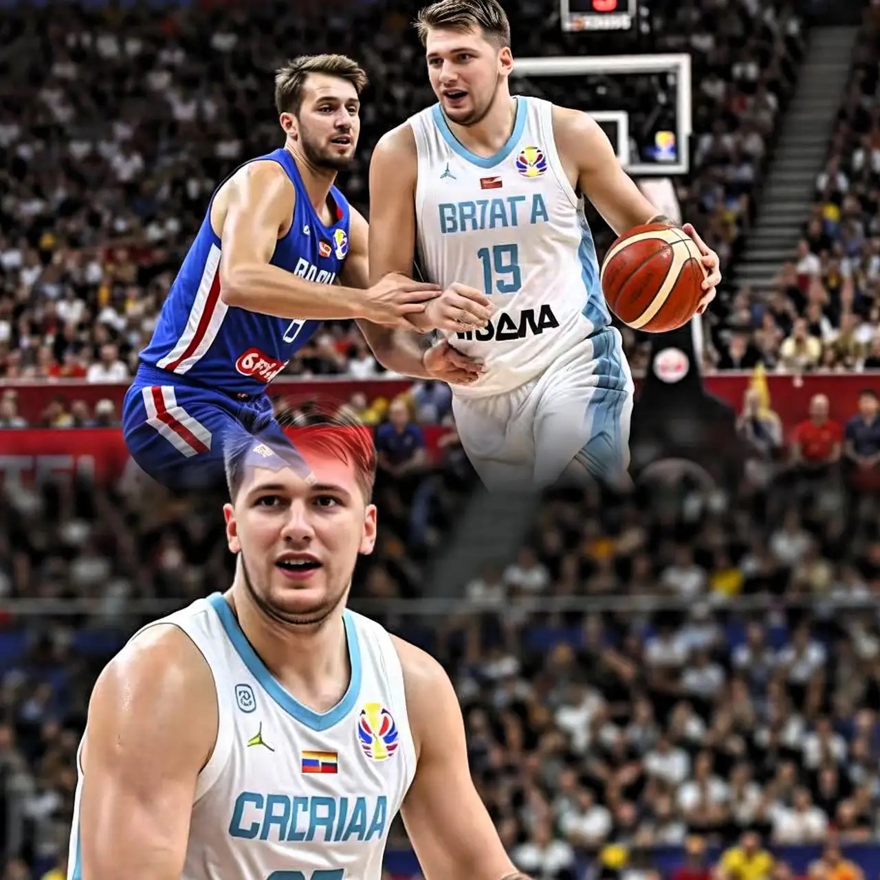 阿根廷男篮险胜湖人，东契奇送出助攻